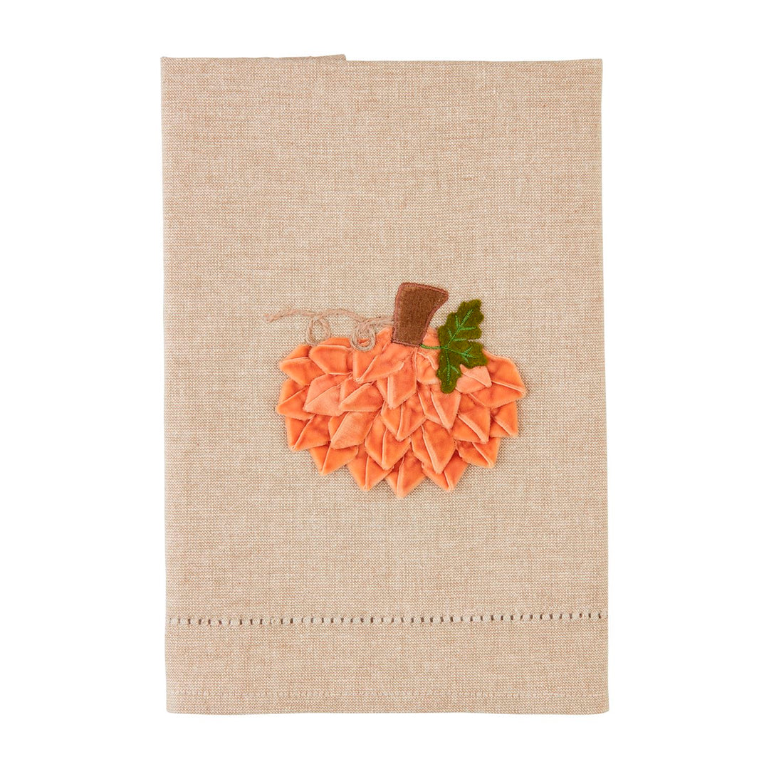 Velvet Ribbon Pumpkin Towel