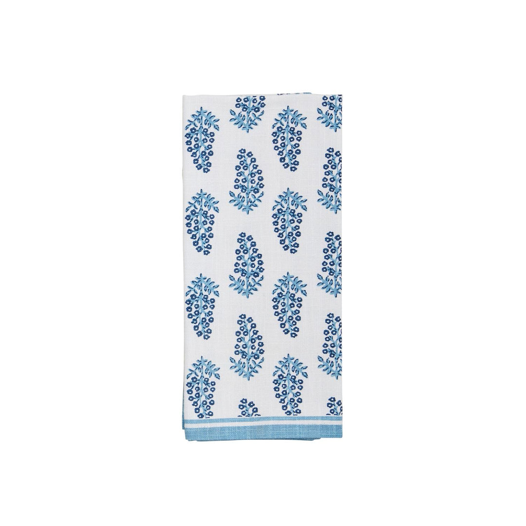 Blue Block Tea Towel