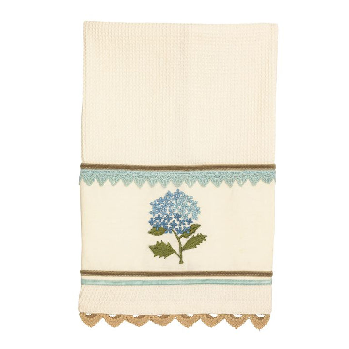 Flower Embroidery Towel