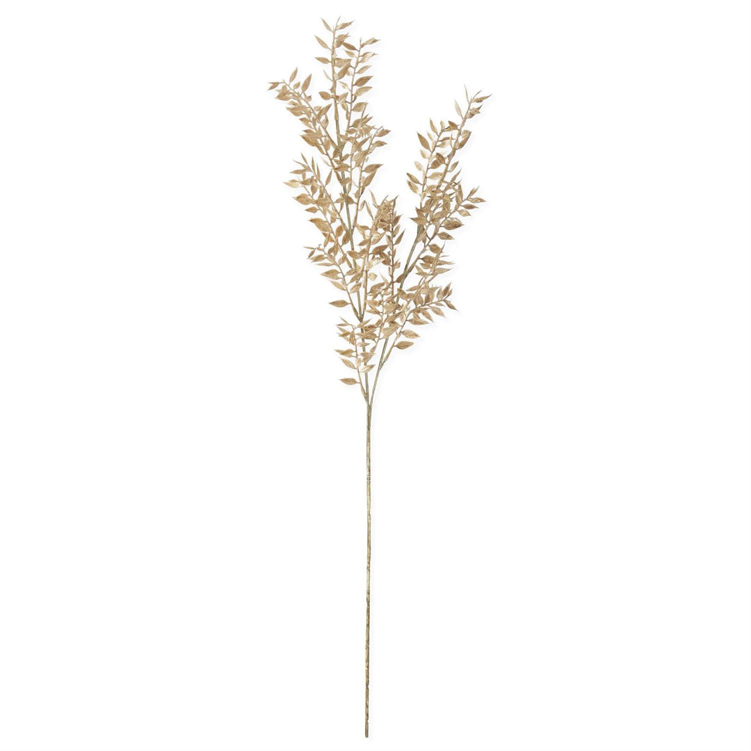 Taupe Ruscus Leaf Spray