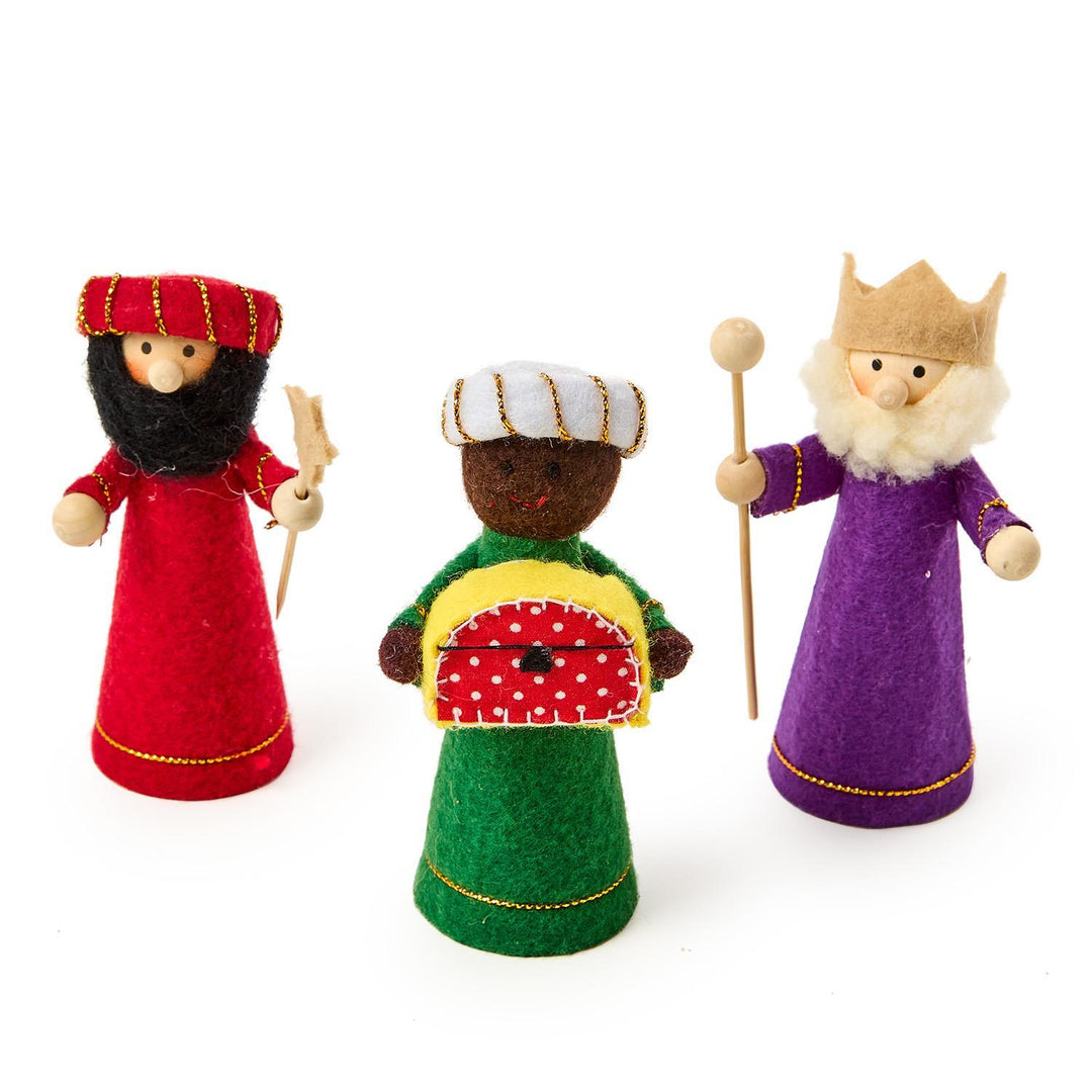 Handcrafted Felt Nativity Set