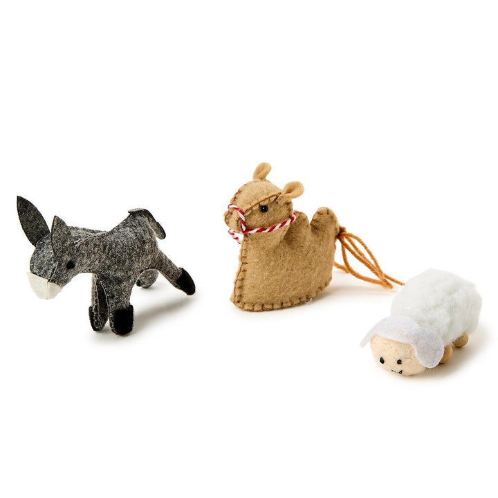 Handcrafted Felt Nativity Set