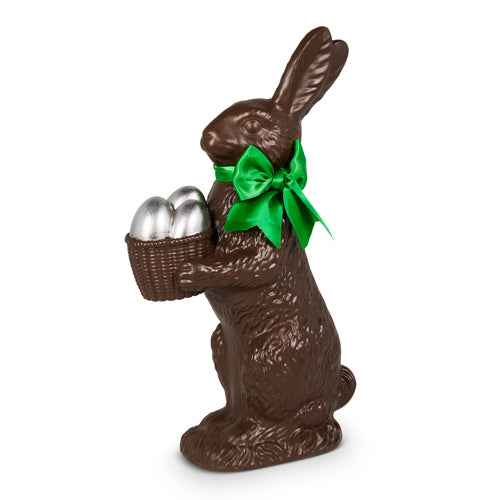 Chocolate Bunny W/Egg Basket