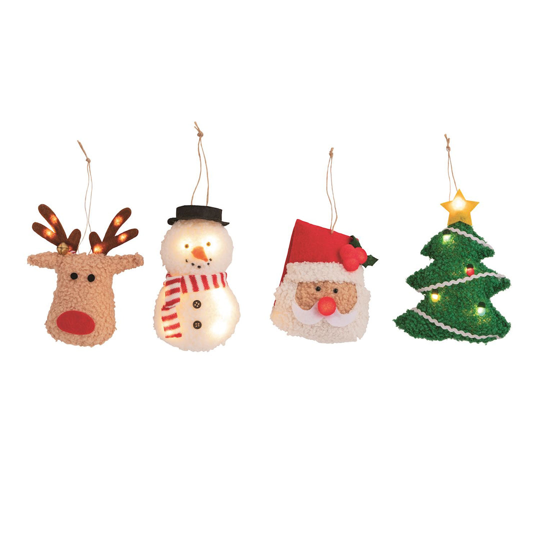 Plush Light-Up Ornament
