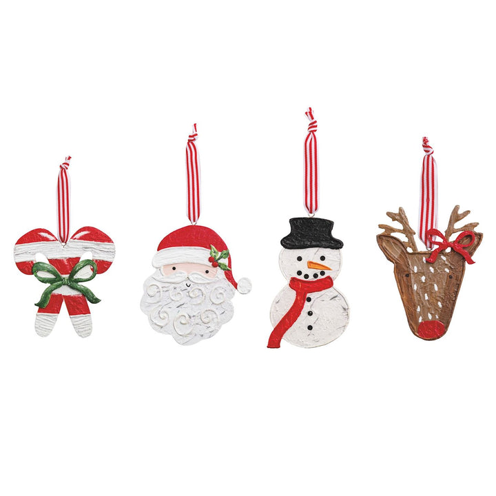 Painted Wood Ornament