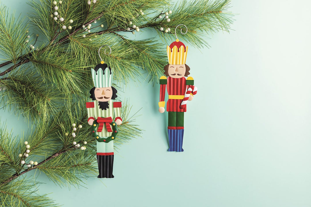 Tin Nutcracker Ornament