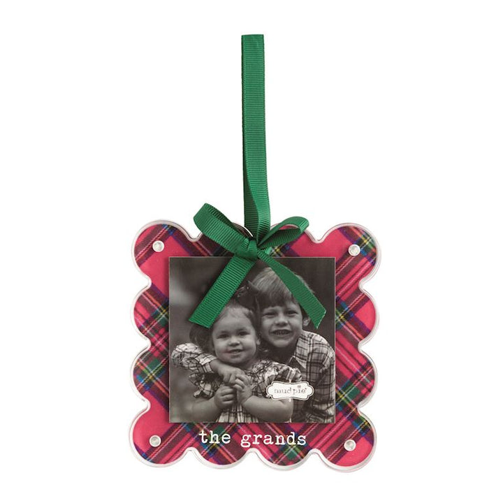 Tartan Photo Ornament