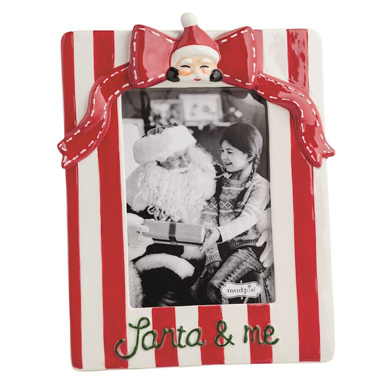 Santa &amp; Me Bow Frame