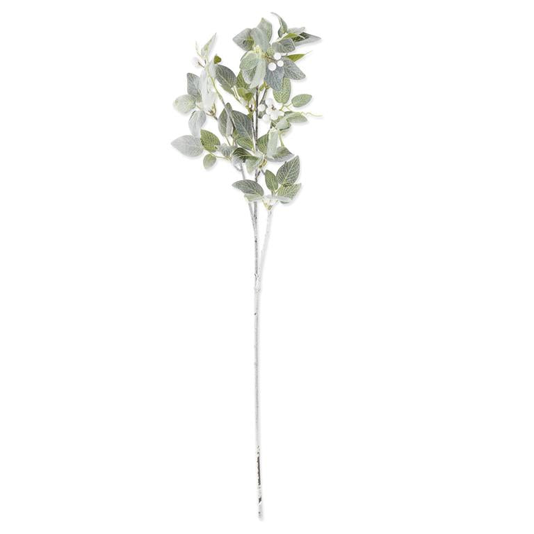 Glittered/Flocked Fittonia Stem