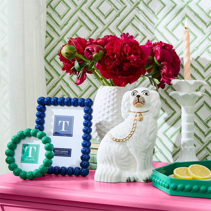 Round Hobnail Photo Frame
