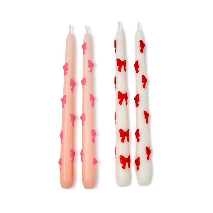 Bow Taper Candles