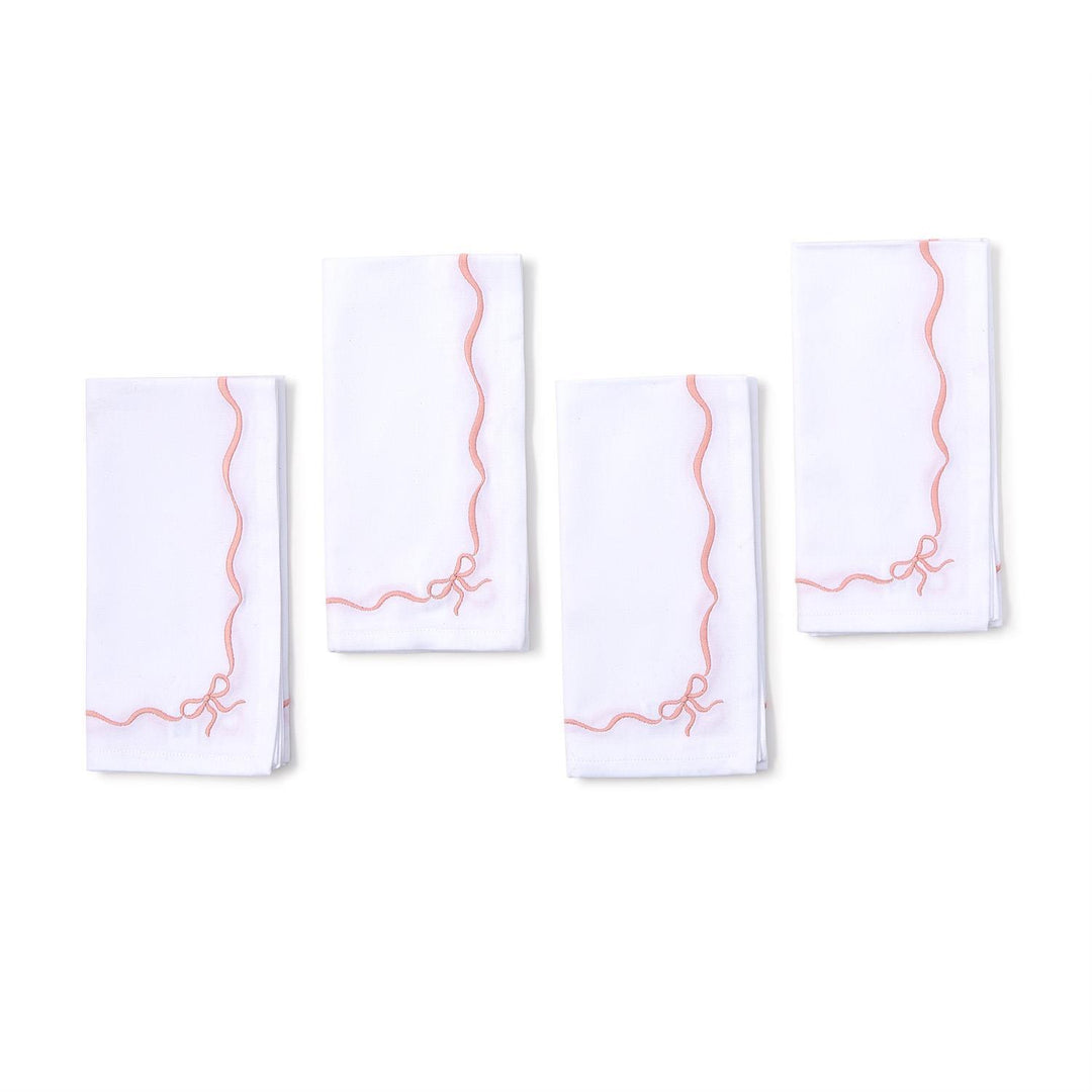 Bow Dinner Napkins, Set of 4