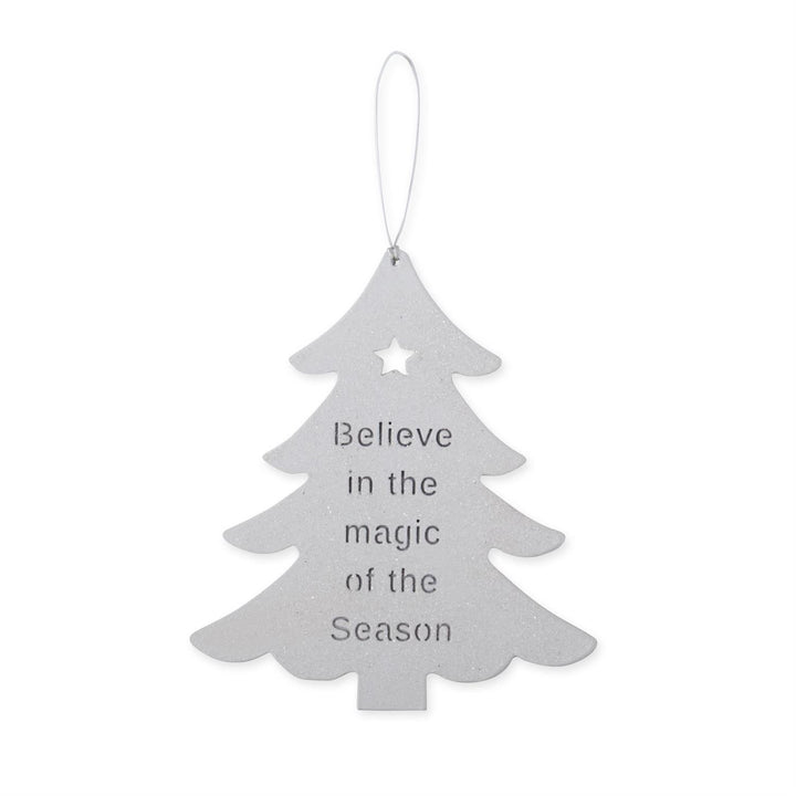 Christmas Tree Message Ornament