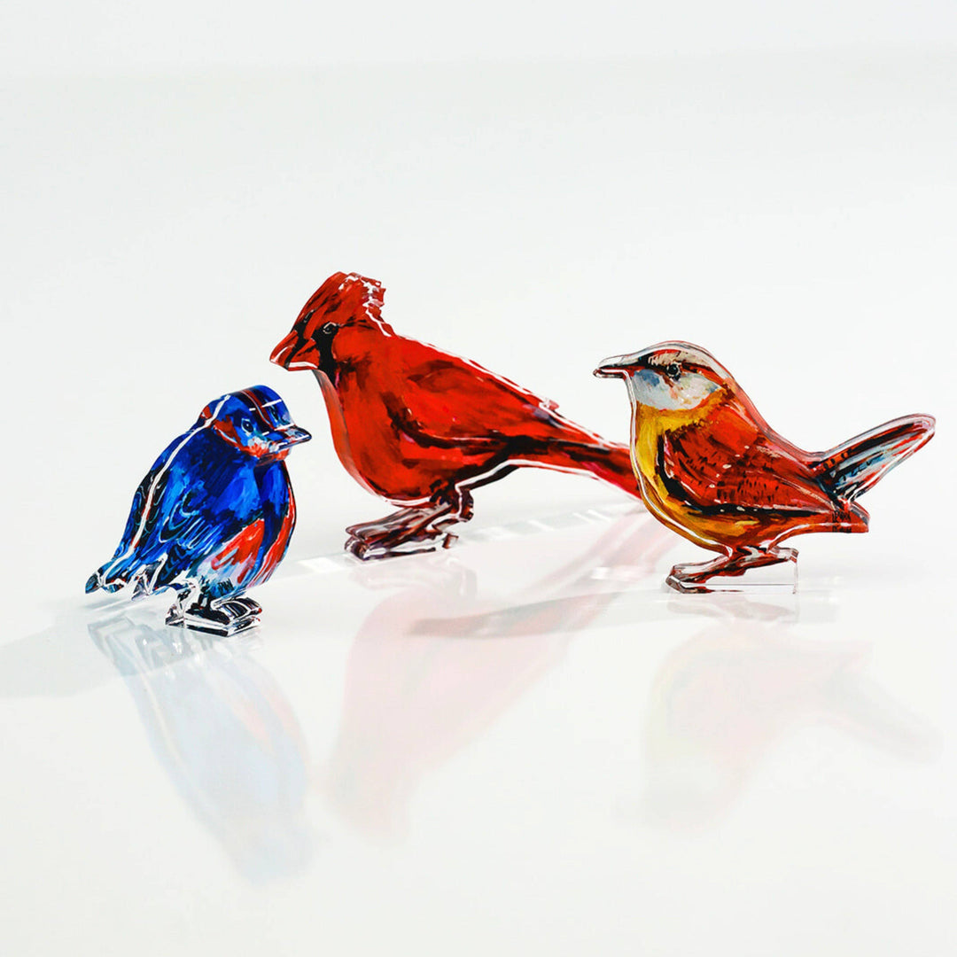Acrylic Messenger Cardinal