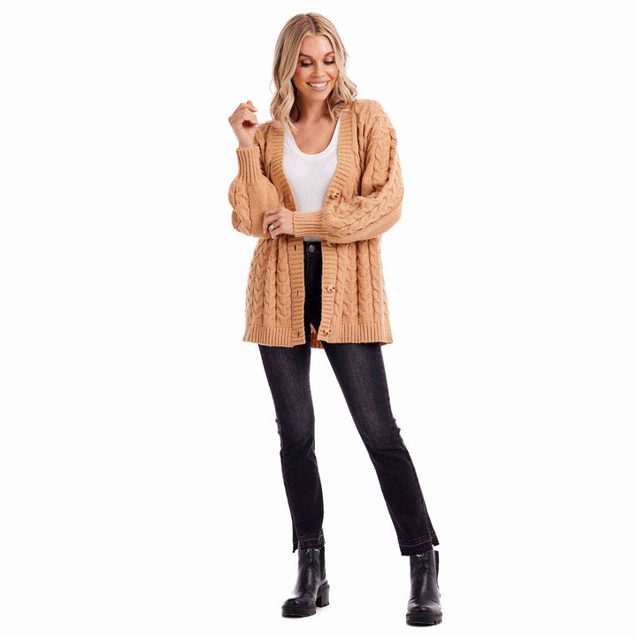 Vivia Textured Cardigan