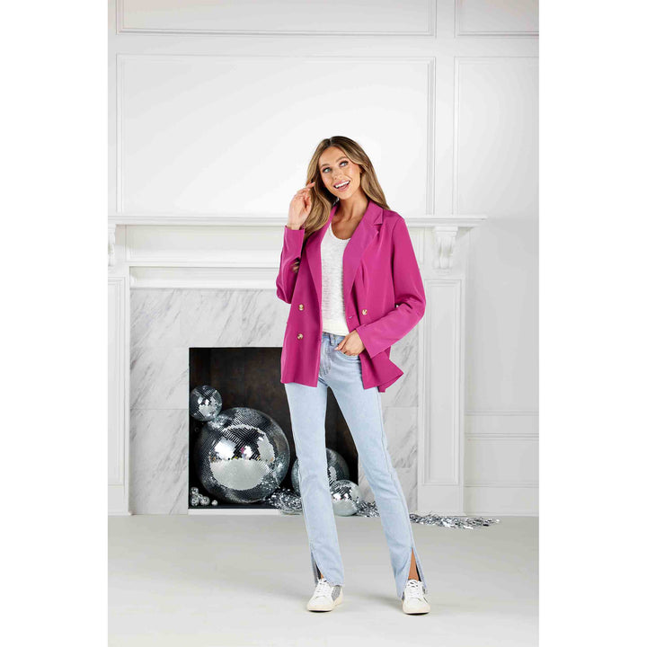 Raspberry Wynn Blazer