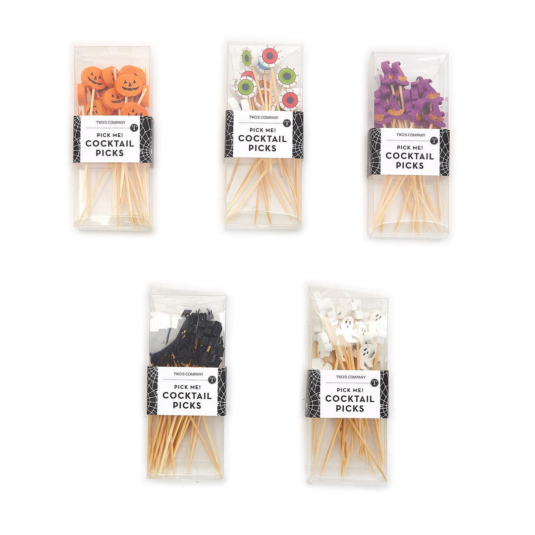 Halloween Cocktail Picks in Gift Box