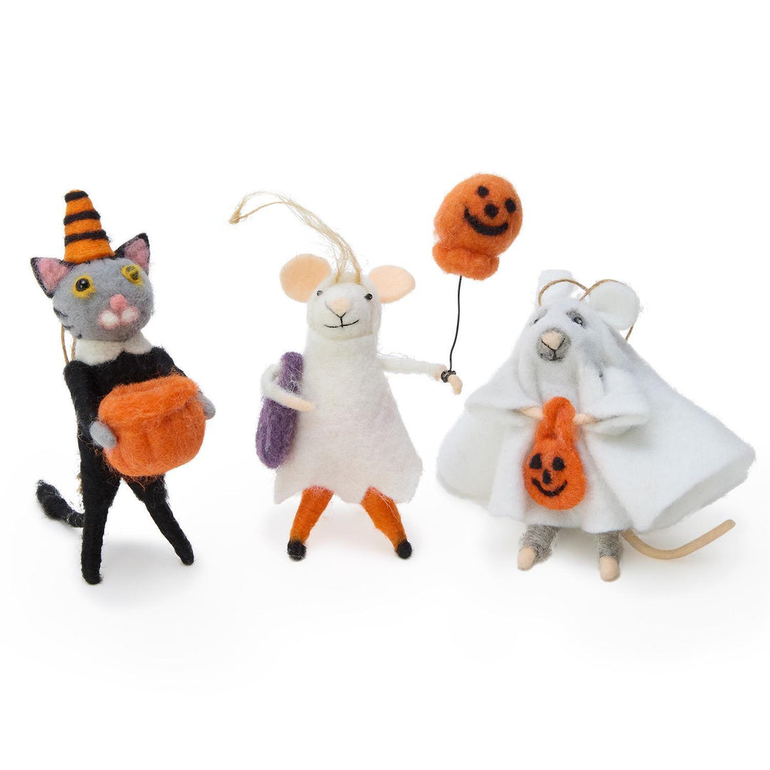 Trick Or Treat Animal Ornament