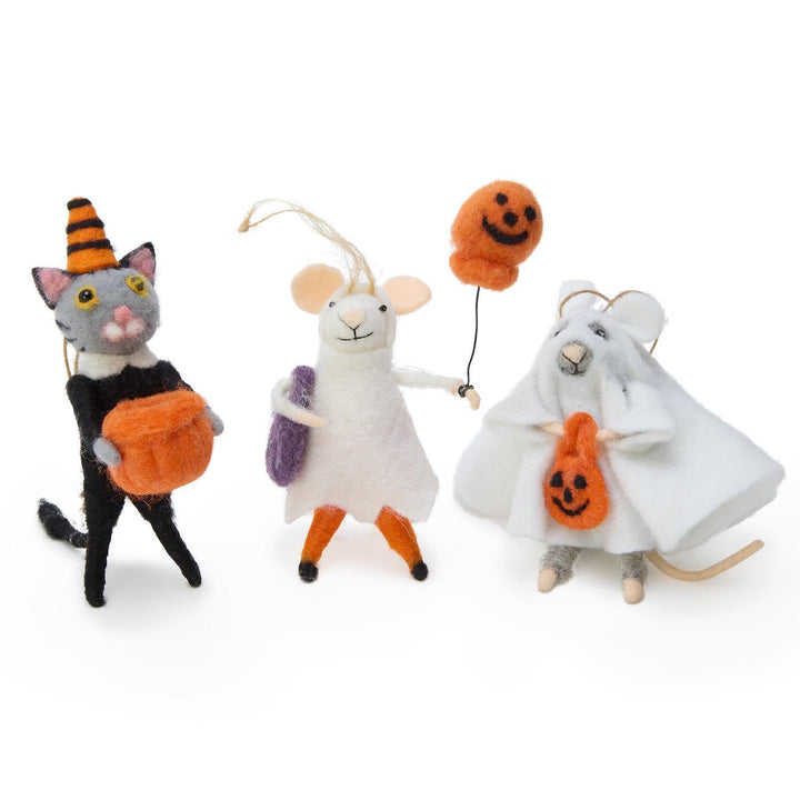Trick Or Treat Animal Ornament
