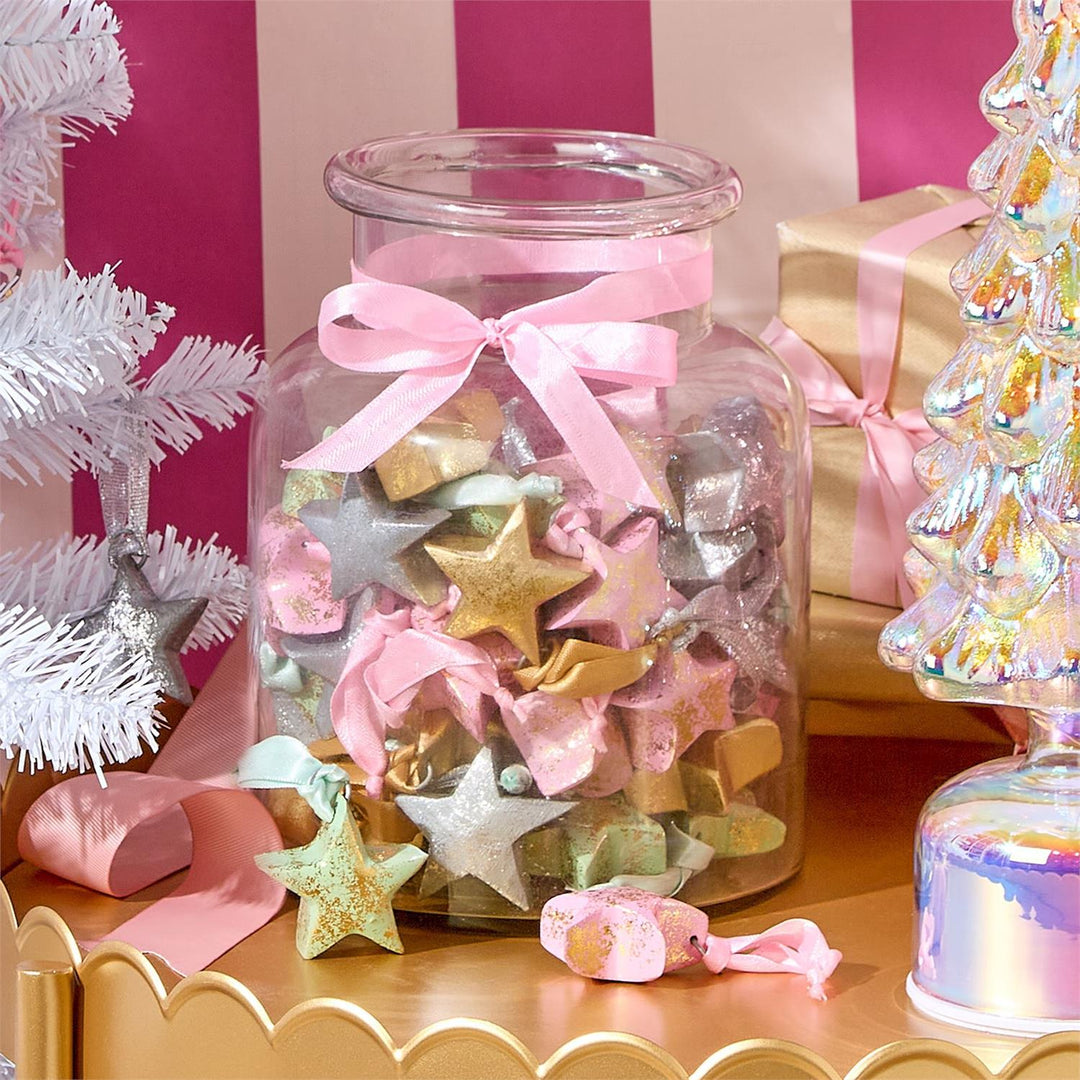 Bright Metallic Star Ornament