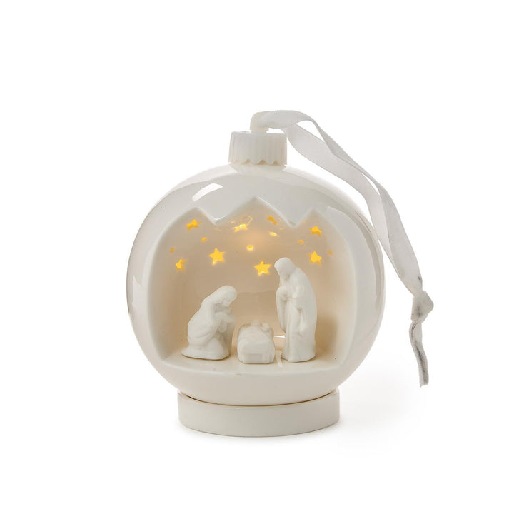 Nativity Scene LED Ornament