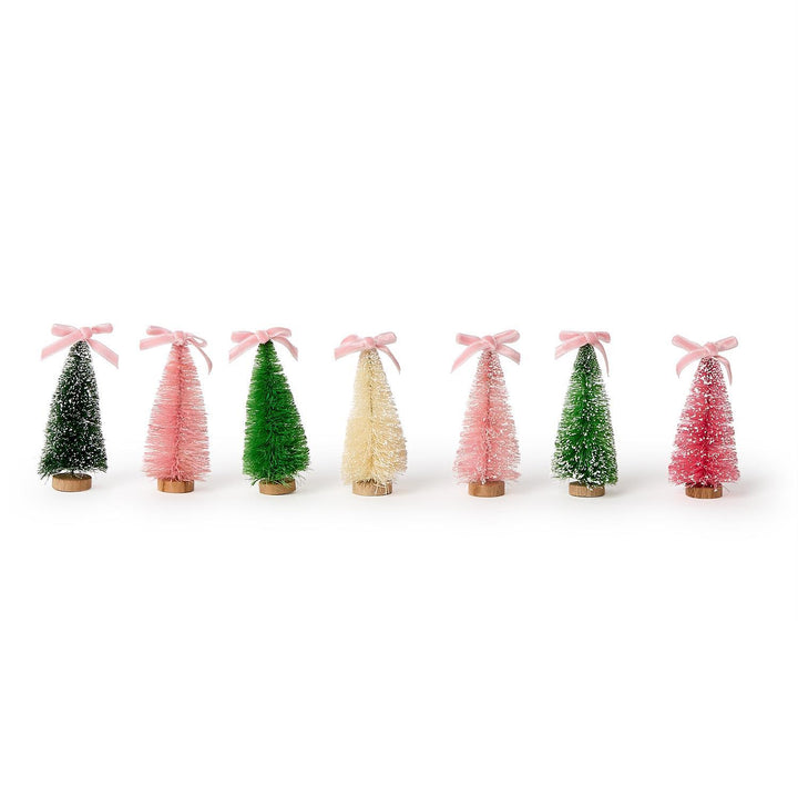Bottlebrush Trees, Set of 7