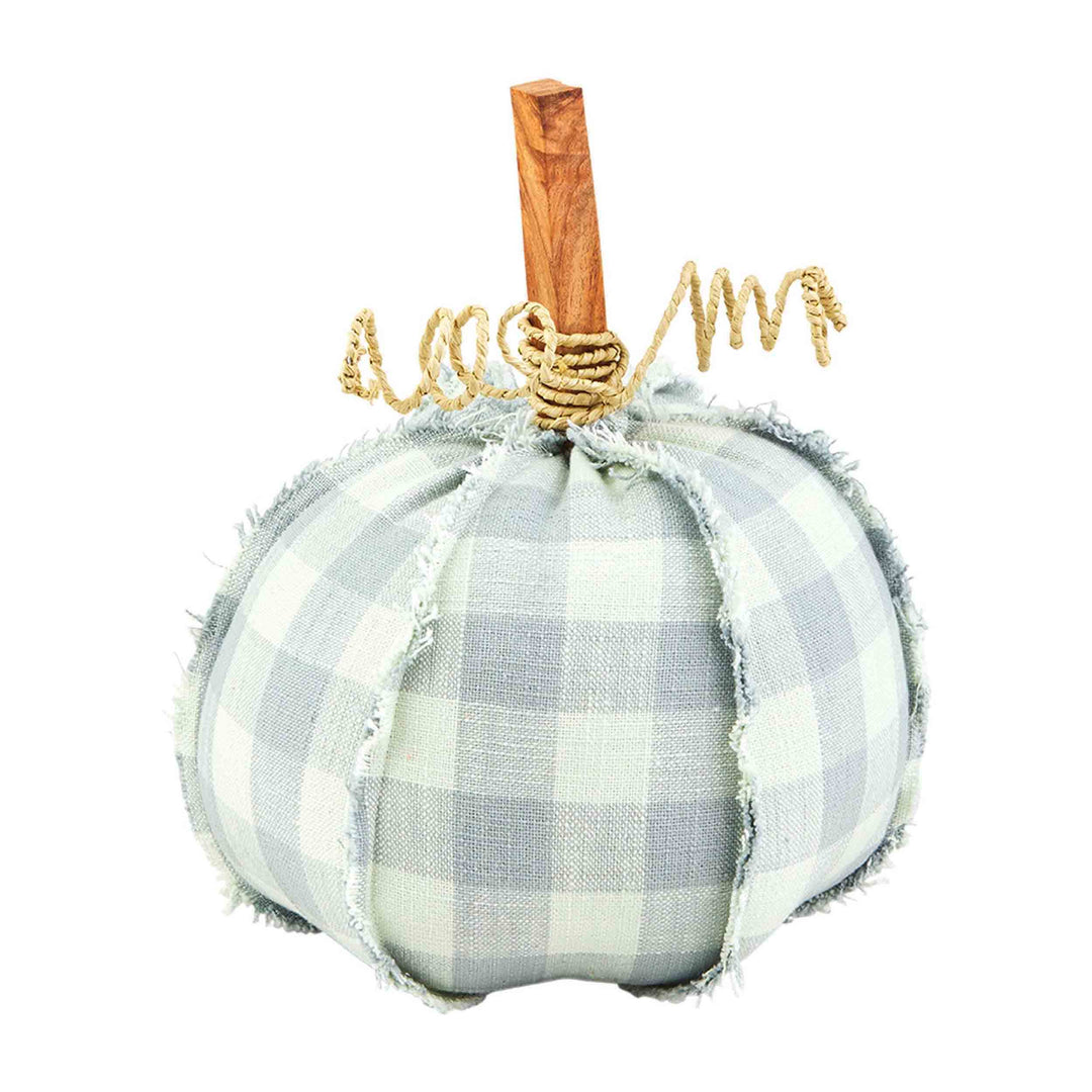 Gingham Pumpkin Sitter