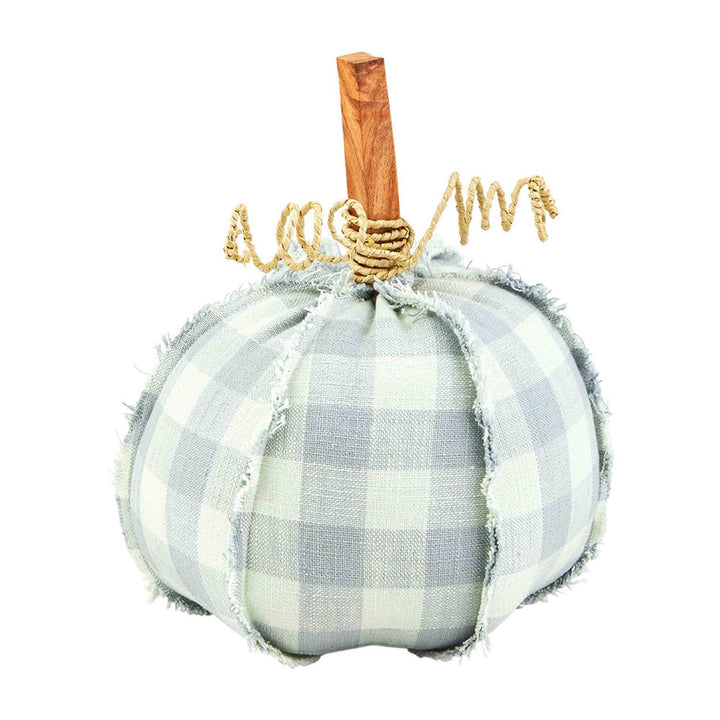 Gingham Pumpkin Sitter