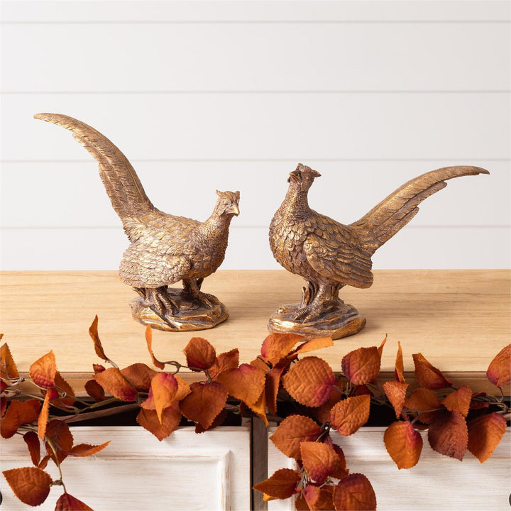 Gold Pheasant Figurine