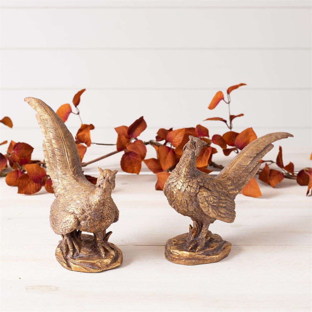 Gold Pheasant Figurine
