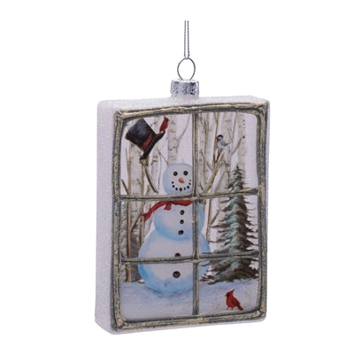 Snowman Window Ornament