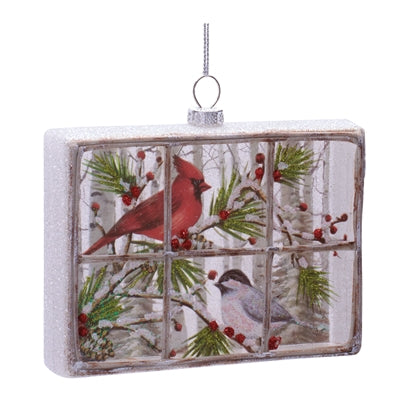 Cardinal Window Ornament