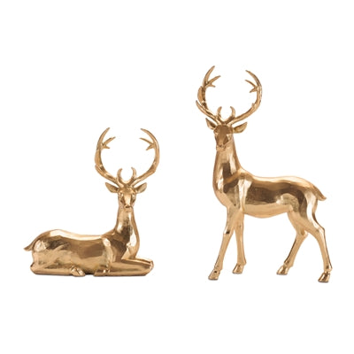 Gold Stag Deer