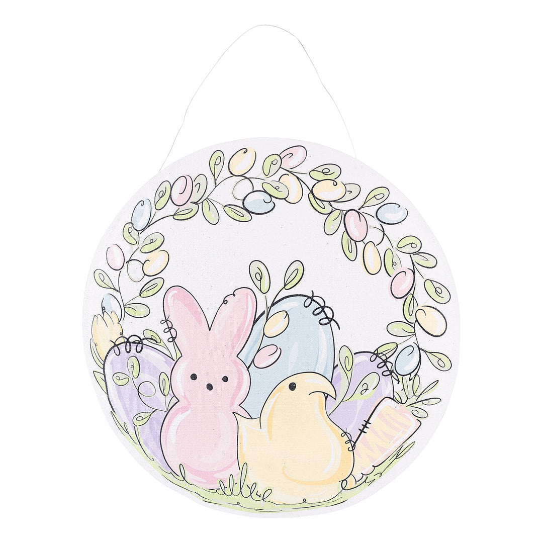 Peeps & Chicks Easter/Welcome Reversible Burlee