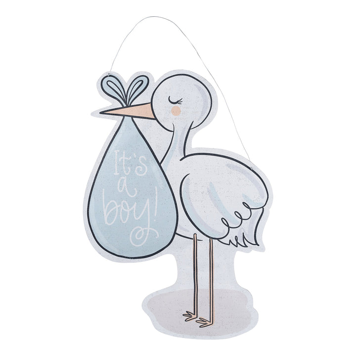 Stork Boy/Girl Reversible Burlee