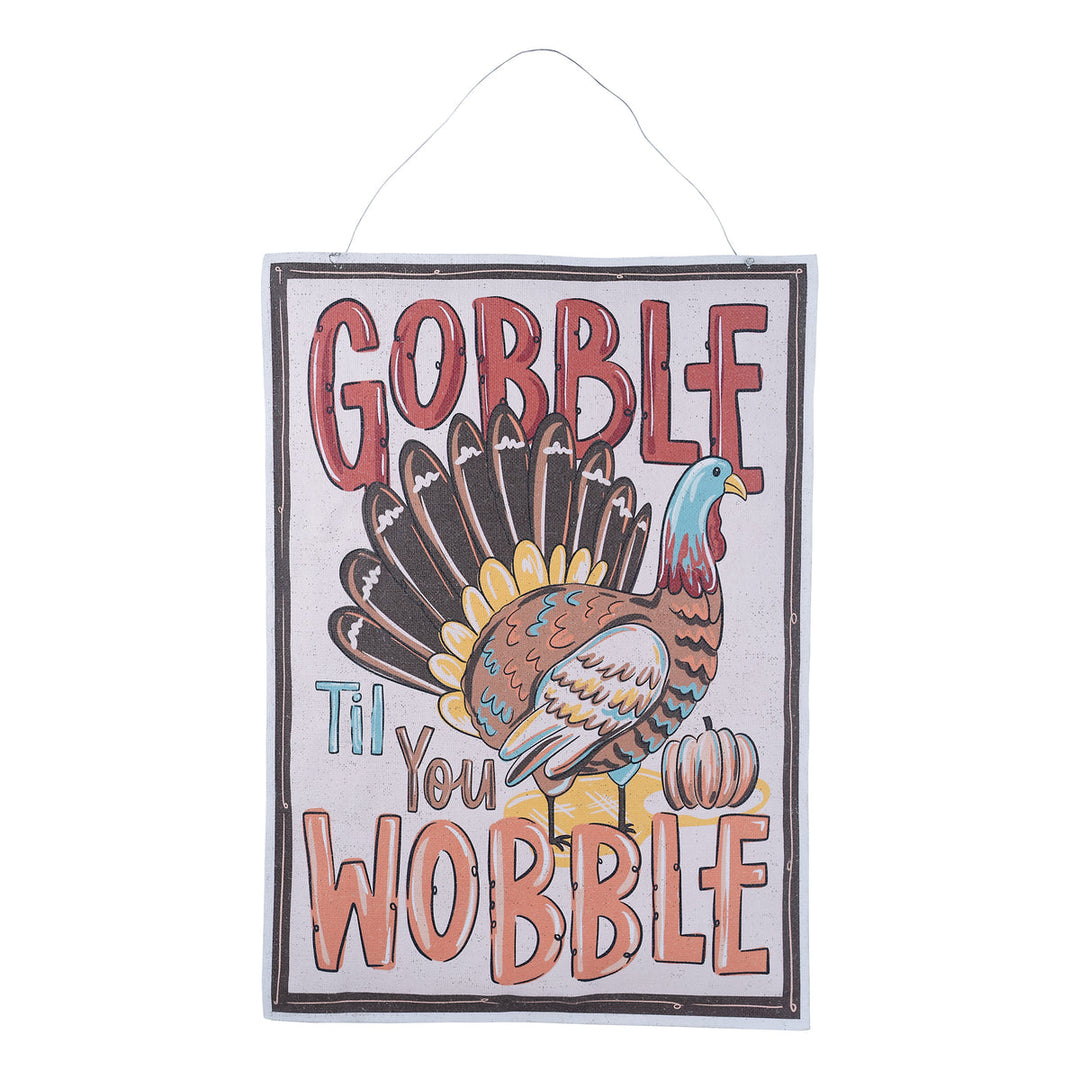 Trick Or Treat House/Gobble Reversible Burlee