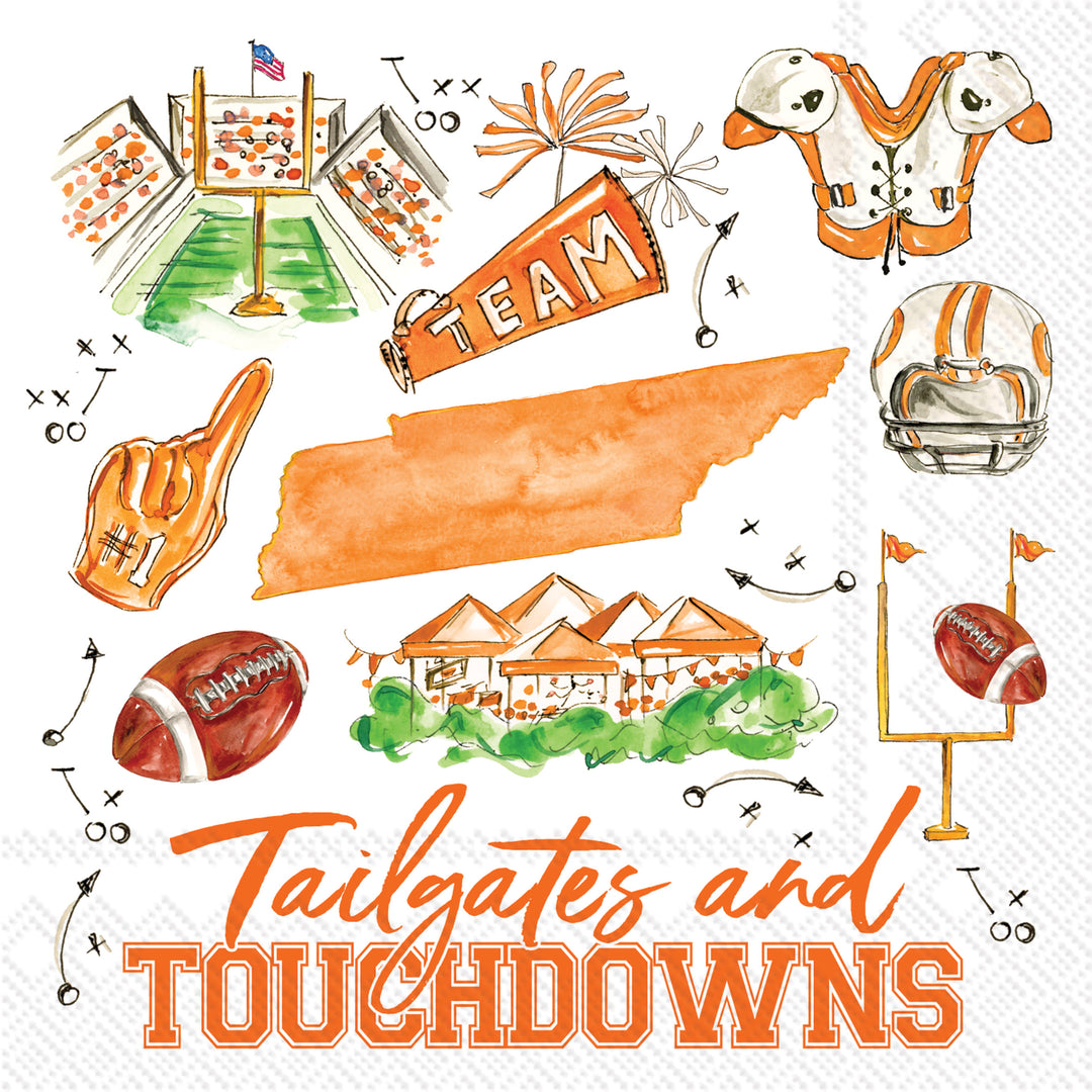 University Of TN Pep Rally Cocktail Napkins