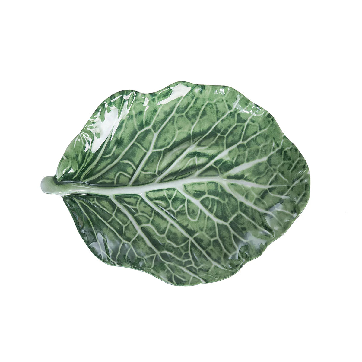 The Wreath Stand Cabbage Leaf Platter
