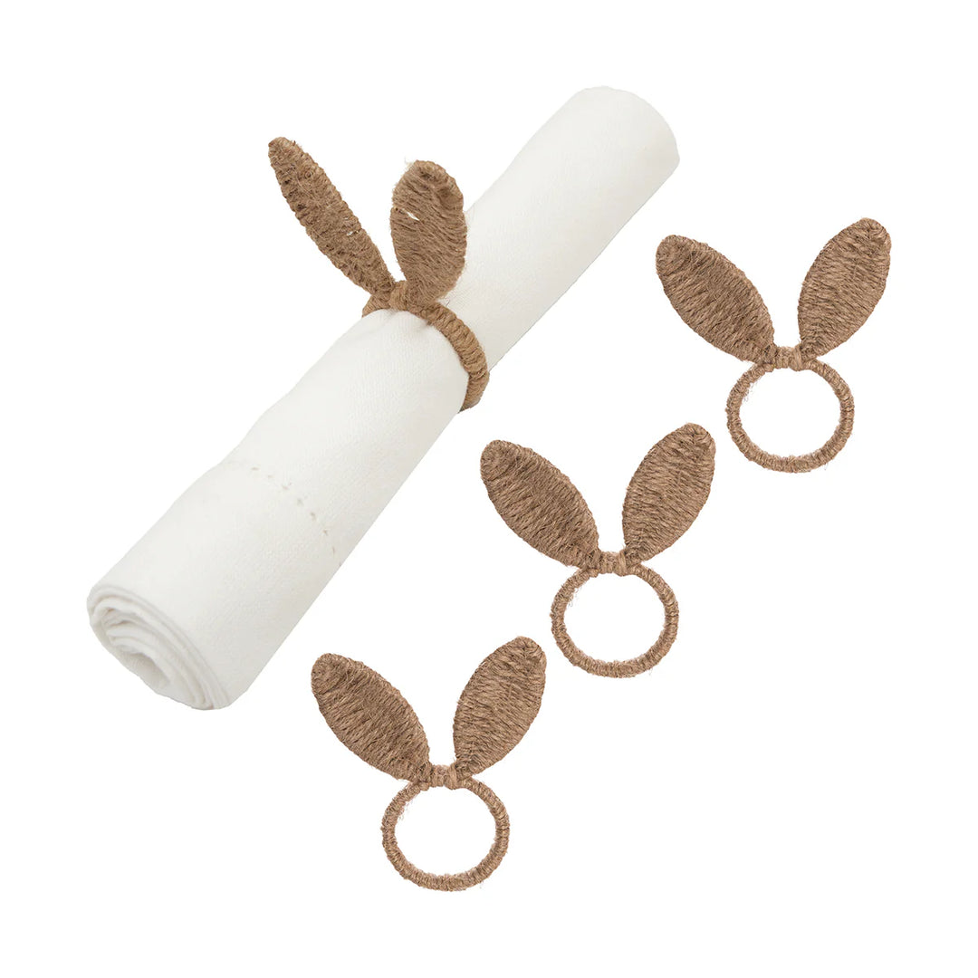 Natural Rabbit Napkin Ring