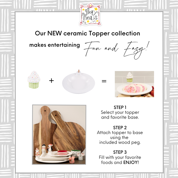 Pumpkin Candy Charcuterie Topper