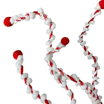 Chenille Peppermint Squiggle Spray