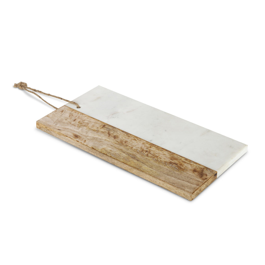 Wood & Marble Cutting Board
