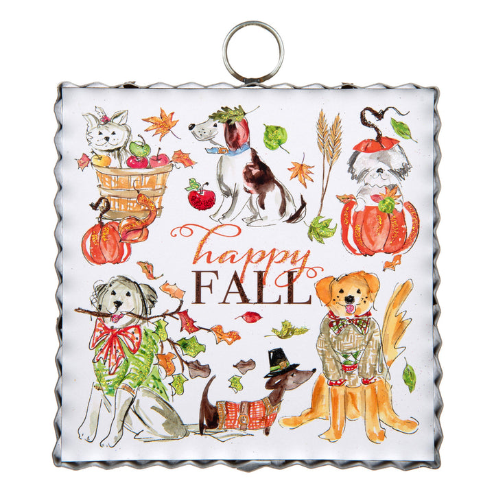 Mini Puppy Fall Print