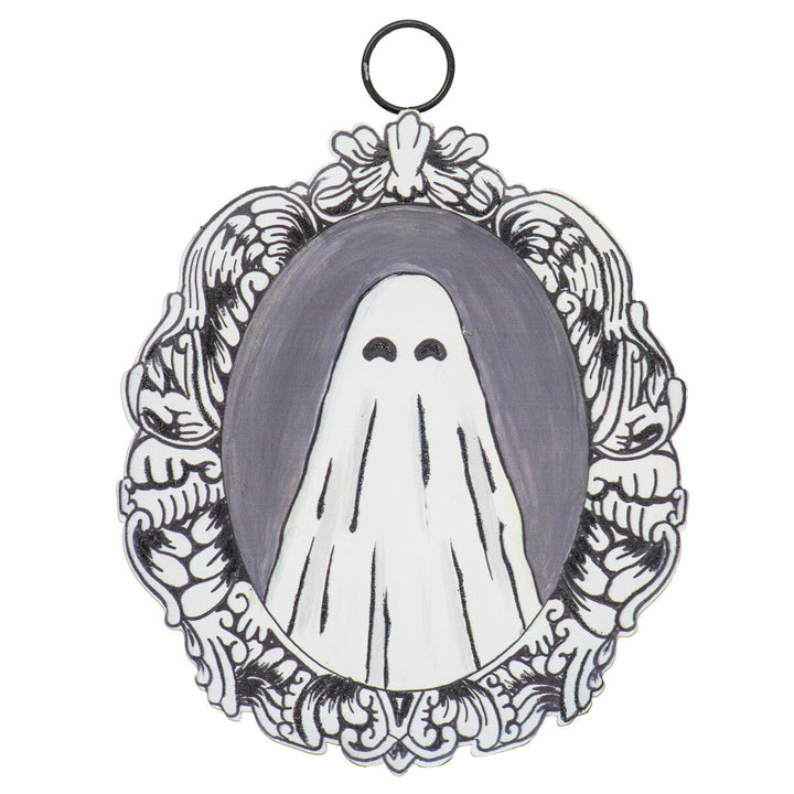 Mini Gallery Oval Baroque Ghost Charm