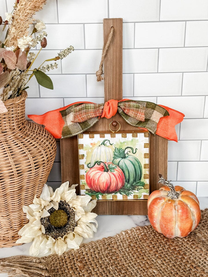 Mini Pumpkin Trio Print