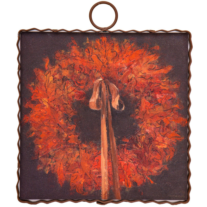 Mini Vibrant Wreath Print