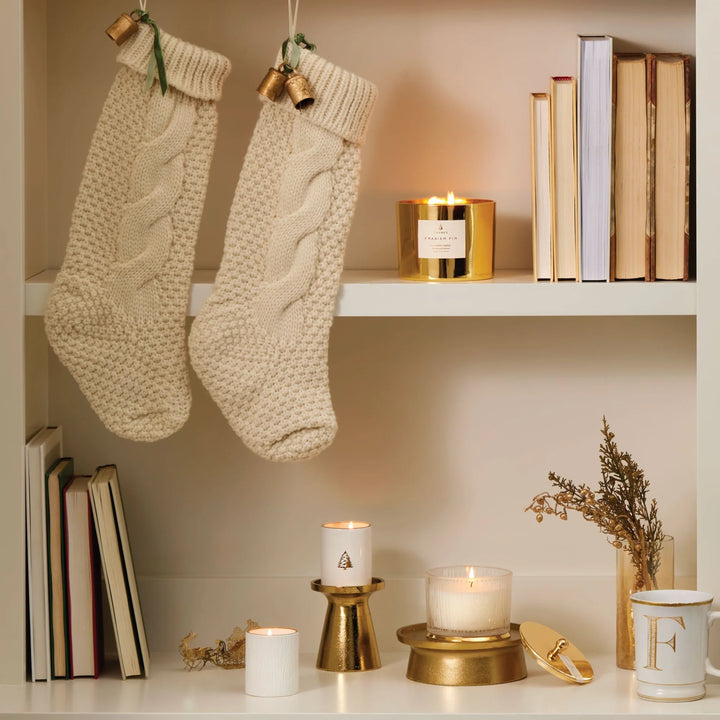 Frasier Fir Gilded Medium Poured Candle