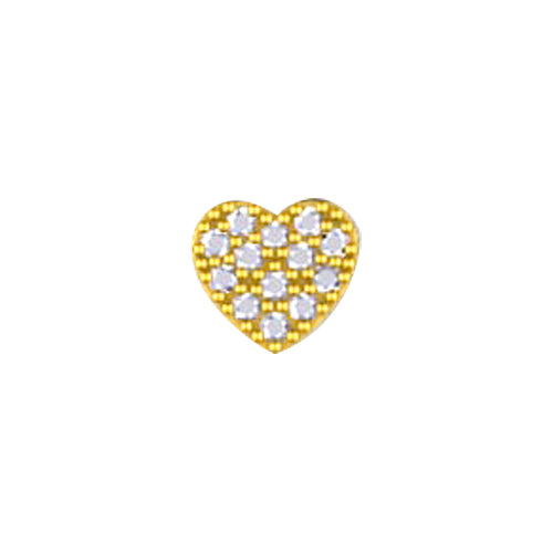 Yellow Initial Charm