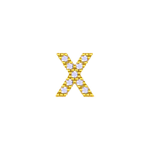Yellow Initial Charm