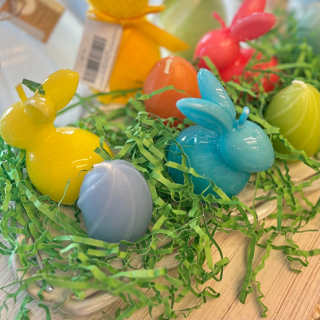 Egg Candles in Egg Crate
